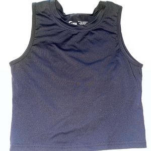 Workout crop tank